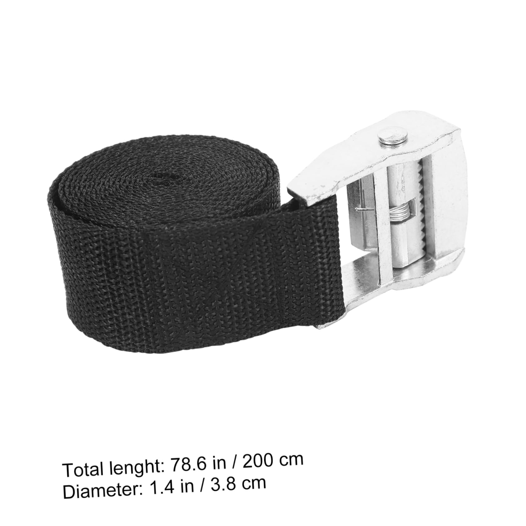 INOOMP 8pièces Sangles De Bagages Réglables Polyester pour Vélo Et Fixation De Charges Sangle Résistante à Accessoire Pratique pour Transport Plein Air
