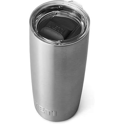 YETI Rambler 10 oz Tumbler, Stainless Steel, Vacuum Insulated with MagSlider Lid, Stainless