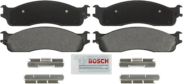 BOSCH BSD965 Severe Duty Disc Brake Pad Set - Compatible With Select Dodge Ram 1500, Ram 2500, Ram 3500; FRONT
