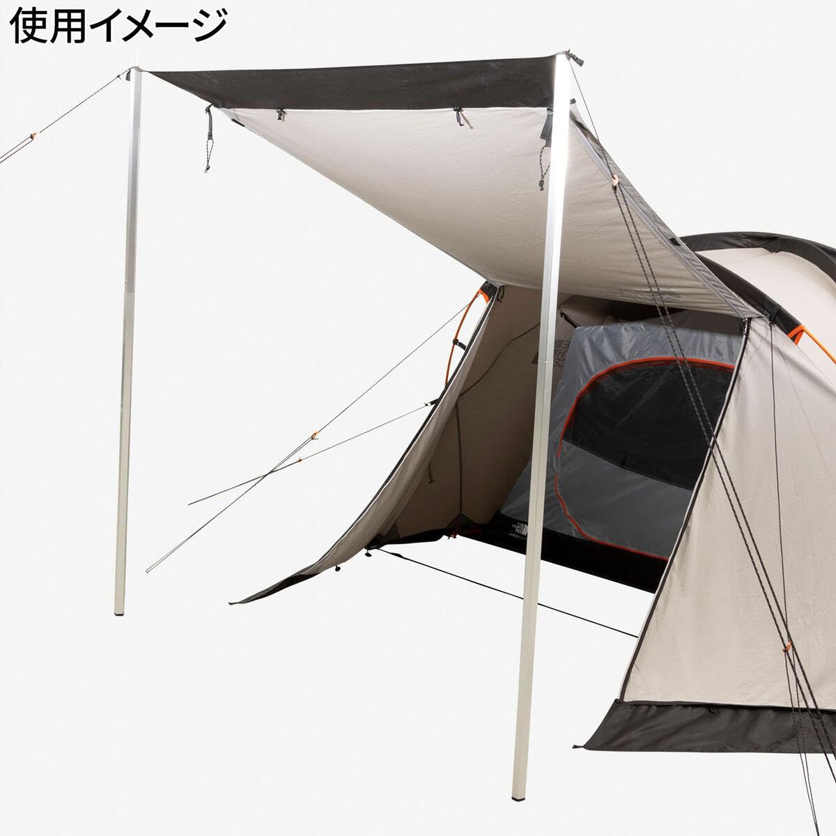 ノースフェイス　ランダー2 2025年8月購入　デイキャンプ一度のみ使用 ノースフェイス ランダー2 2025年8月購入 デイキャンプ一度のみ
