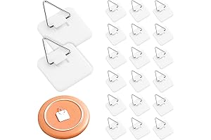 Invisible Wall Plate Hangers: 20-Pack for Effortless Display