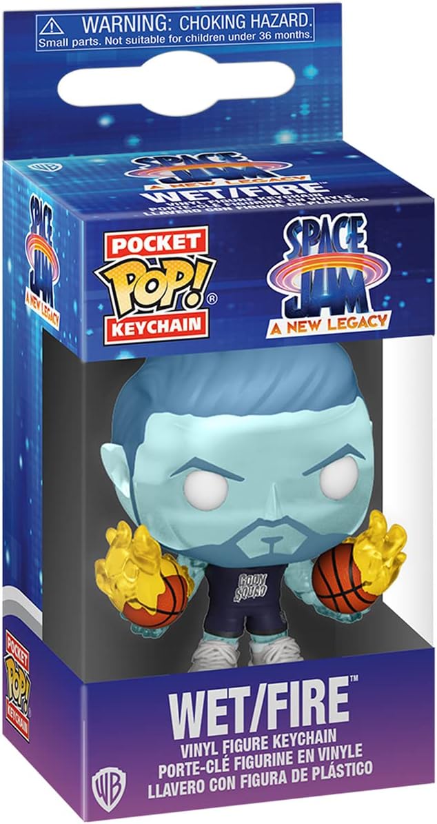 Funko Pop! Keychain Movies: Space Jam, A New Legacy - Wet/Fire