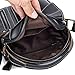 Men's Small Shoulder Bag, Genuine Leather Bag, Retro lightweight Cross Body Everyday Satchel Bag for Business Casual Sport Hiking Travel