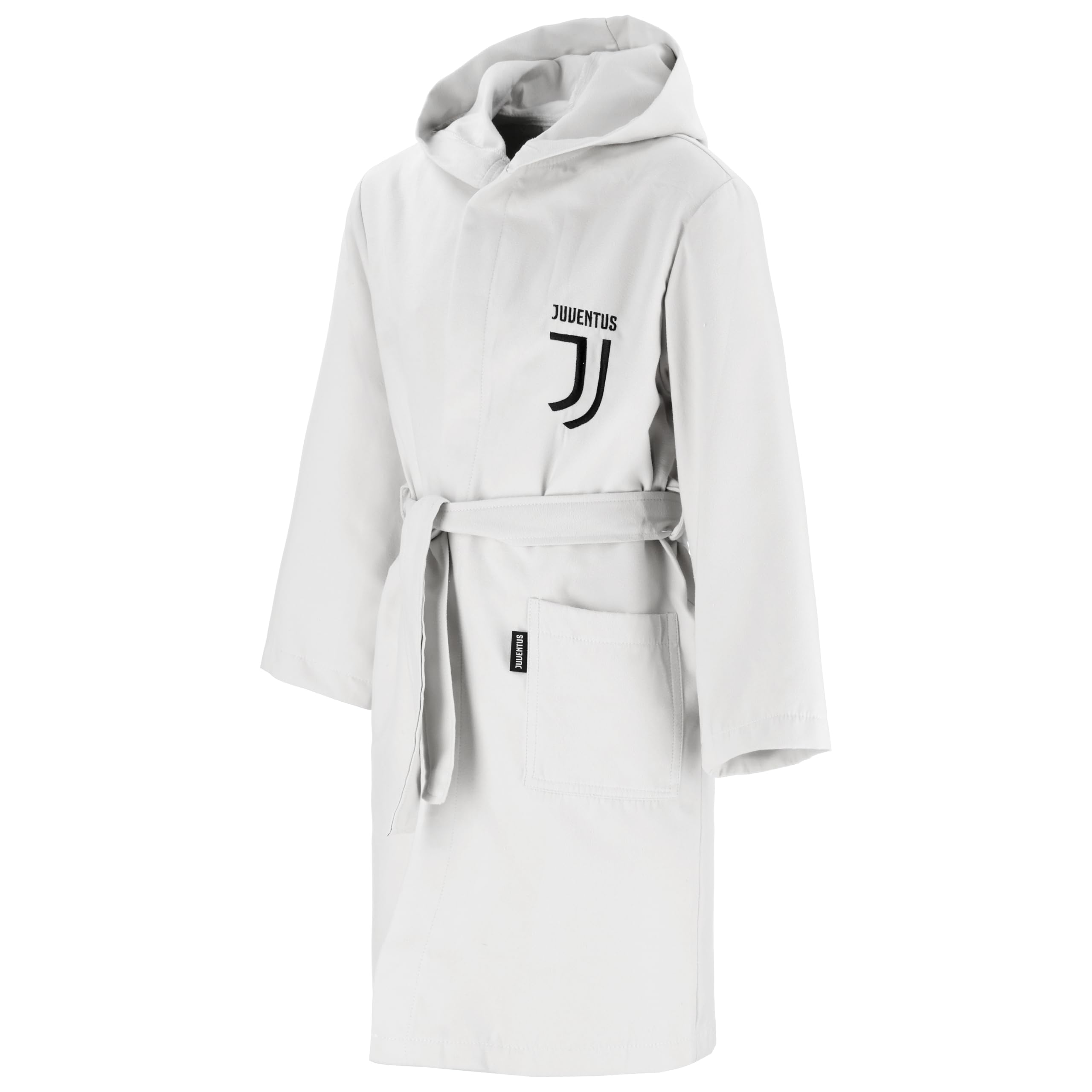 JUVENTUS Accappatoio Microfibra Accappatoio Microfibra Unisex - Bambini e ragazzi (Pacco da 1)