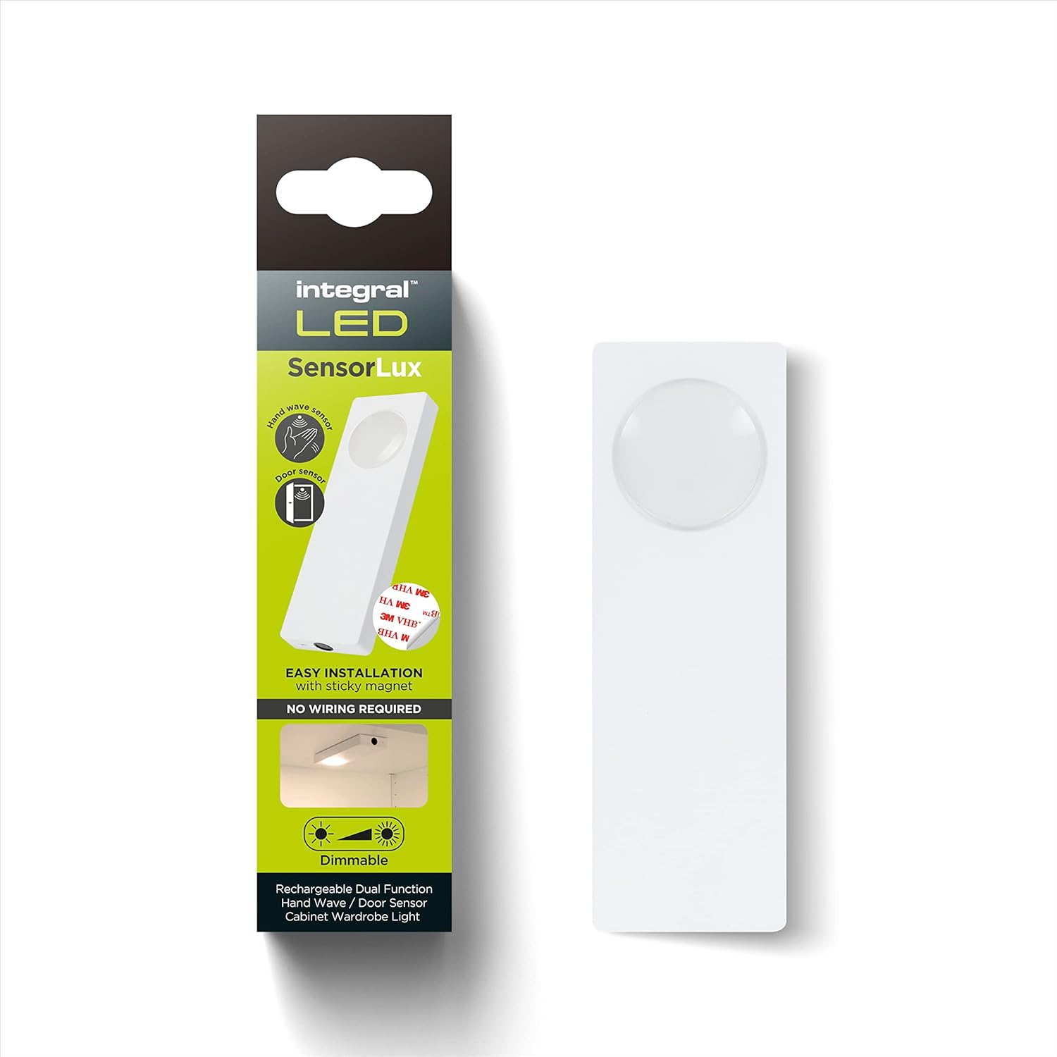 Integral LED SensorLux Warm White Dimmable Door Sensor & Motion