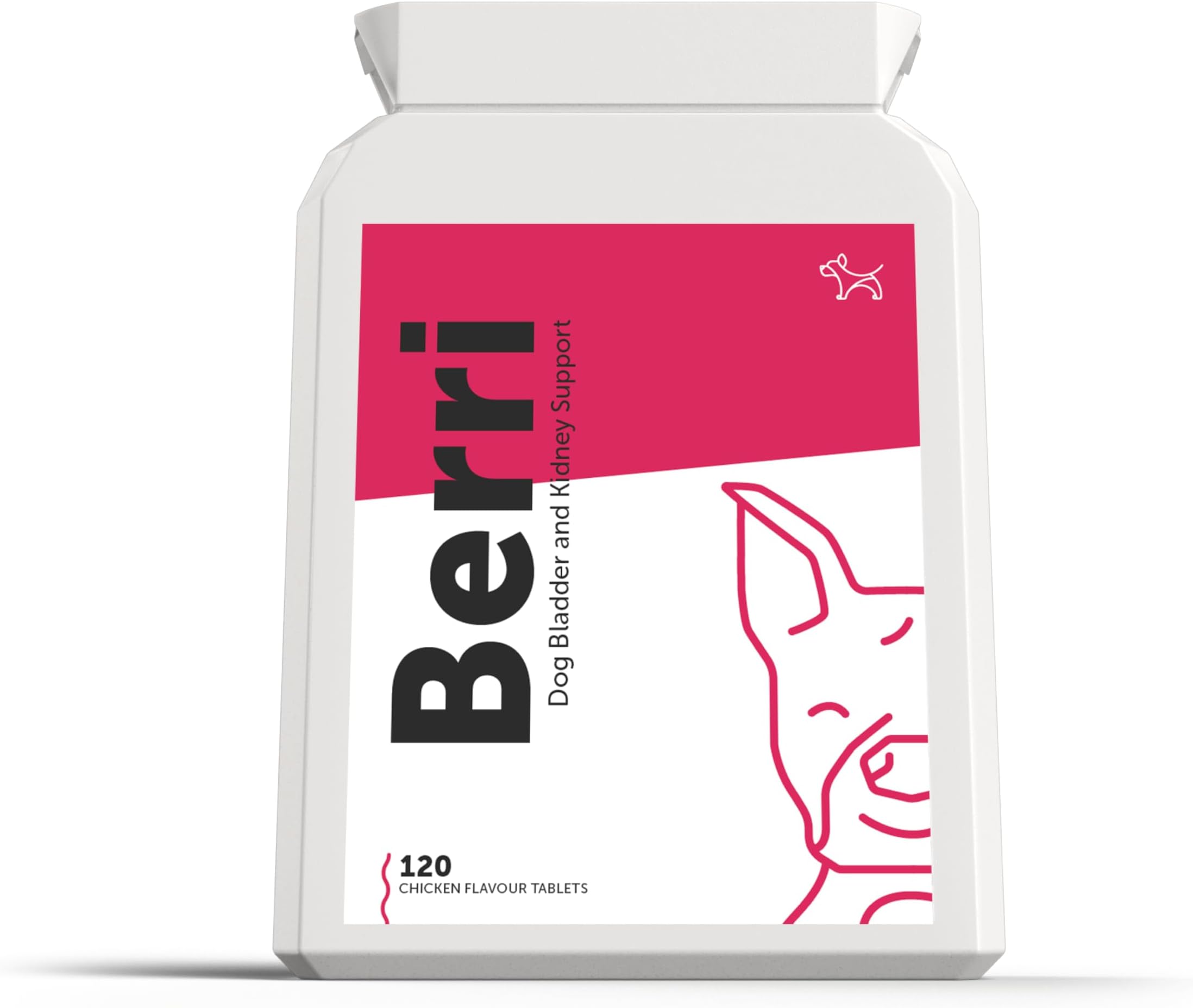 – Berri - Advanced Bladder & Kidney Support for Dogs | Supplement with Cranberry, Marshmallow Root, D-Mannose, Liquorice, Astragalus Root, Nettle Seed | UK Made | 120 Tablets