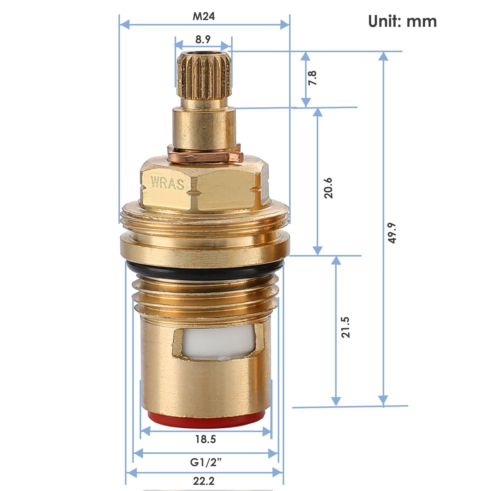 Tap Cartridge Valve Pair Compatible With SMR 20 - View #2