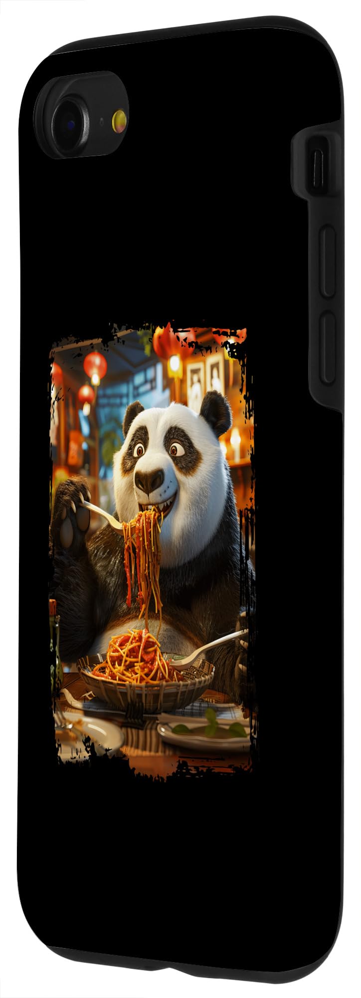 iPhone SE (2020) / 7 / 8 Panda Pasta Case - Image 2