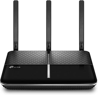 TP-Link AC2100 Wireless MU-MIMO VDSL/ADSL Modem Router, Dual-Band, Wi-Fi Speed Up To 2.1 Gbps, OneMeshTM, Versatile Connectivity, 4 x Gigabit Ports +1x 3.0 USB Port, Easy setup (Archer VR600)