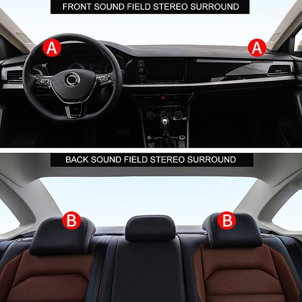 Vehicle Center Speaker Midrange Sound Enhancement Low Distortion Speaker Simple Installs for Automotive Sound Enthusiast