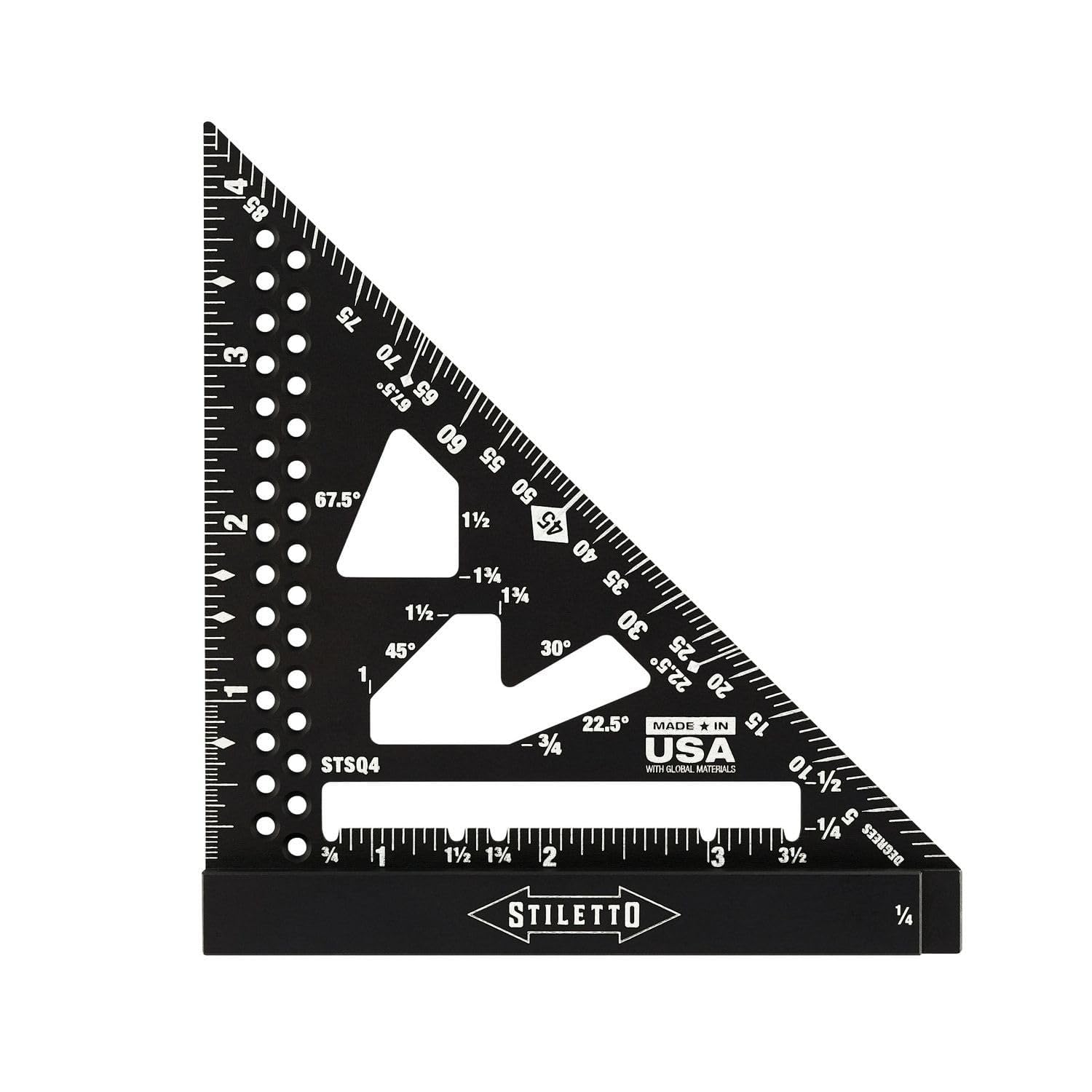 Stiletto STSQ4 4-1/2 Inch Trim Square