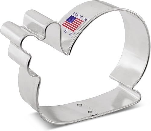 Miniatura 8 de Cortador de galletas de caracol, 3.25 pulgadas, fabricado en Estados Unidos por Ann Clark