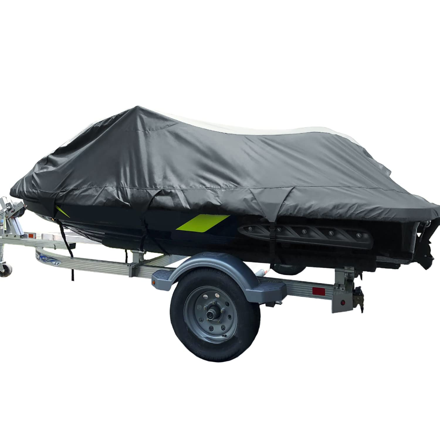 SBUTrailerable Jet Ski Cover Compatible for Seadoo GT GTS GTX GTI - Marine Grade PWC Cover - UV Resistant Personal Watercraft Cover