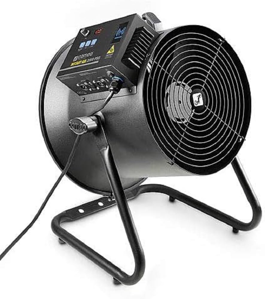 Cameo INSTANT AIR 2000 PRO - Windmaschine mit variabler Lüfterstärke und Windrichtung, schwarz