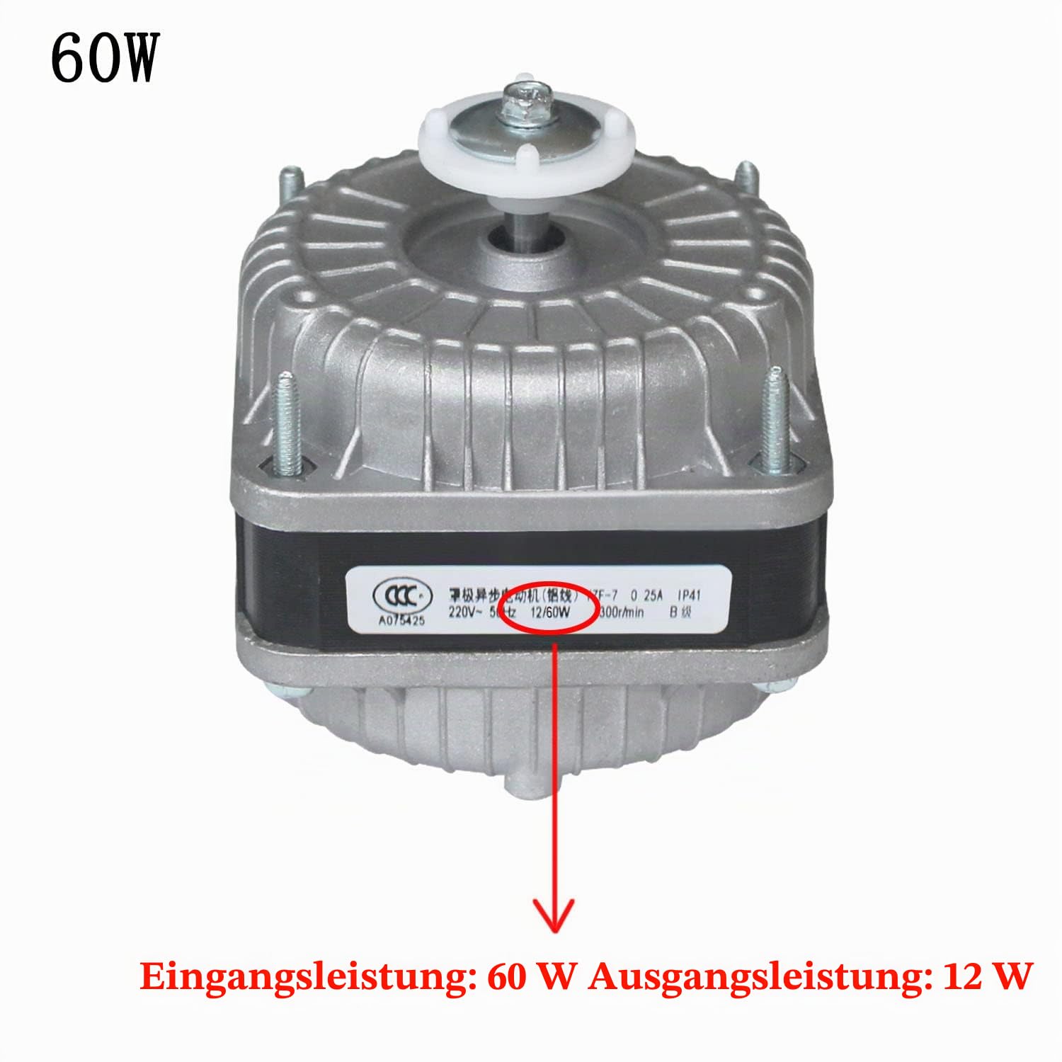 Kühlschrankmotor kühlschrank lüfter 230v kühlschrankventilator 25W 35W 40W 60W lüftermotor kühlgeräte ventilator lüfter