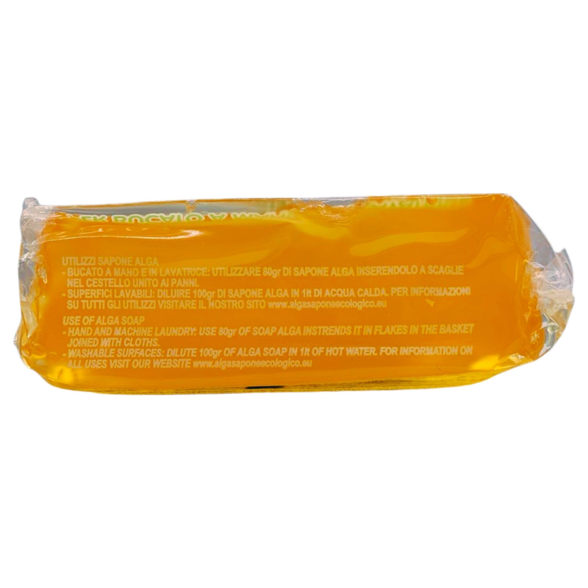 Sapone Ecologico Per Bucato a Mano e Lavatrice, Naturale all'Olio Di Cocco, Delicato Sulla Pelle. Ottima Azione Detergente, Biodegradabile 400g (20 Unità)