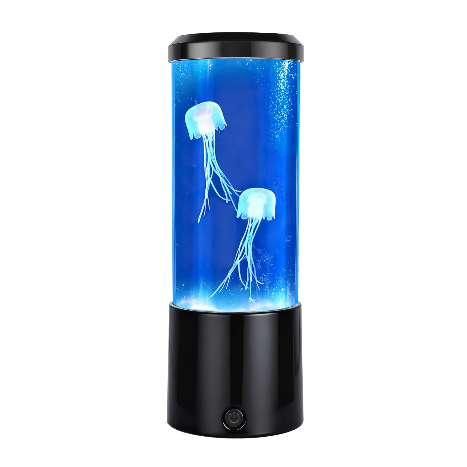 ALYRMEI Jellyfish Lamp with 7 Colours Changing Effects, Realistic Jellyfish Light Lava Lamp Mood Table Lamp Night Light for Home Office Holiday Gifts for Lover Kids Adults