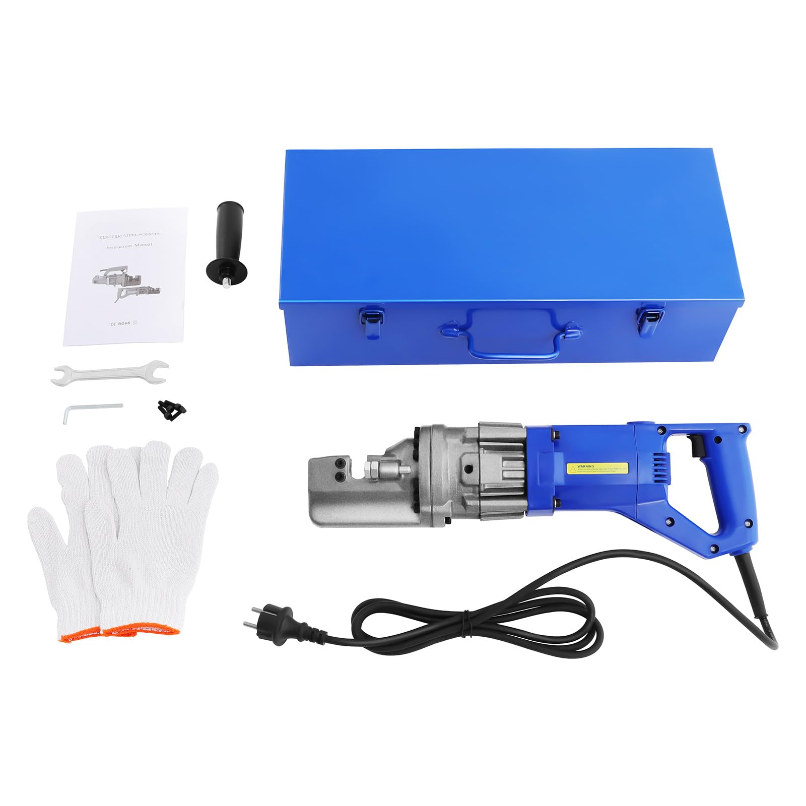 Cortadora de barra de acero inoxidable 850 W 4-16 mm Tijeras hidráulicas