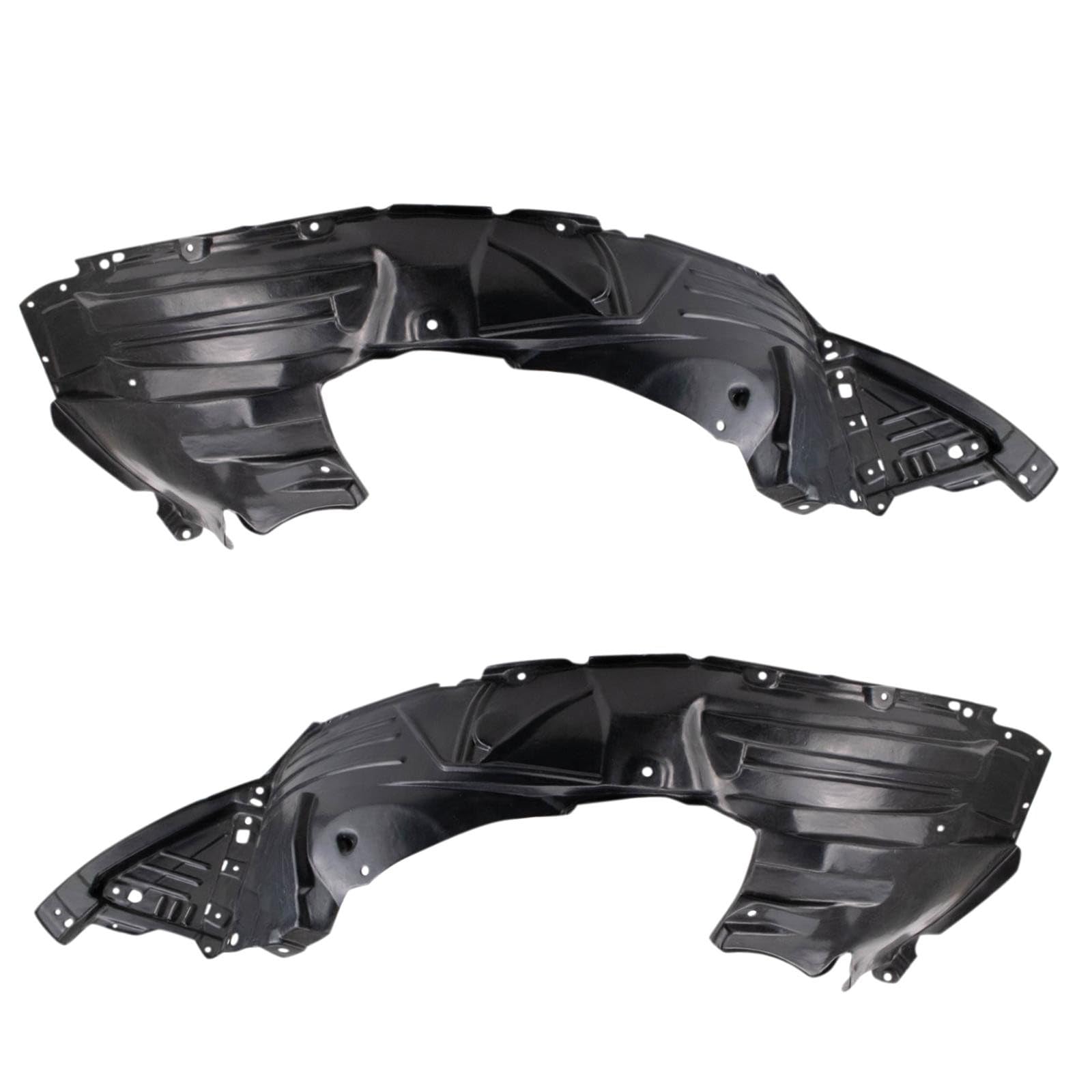 TRQ Front Inner Fender Liner Set | For 2009-2011 Honda Element HO1248139 HO1249139