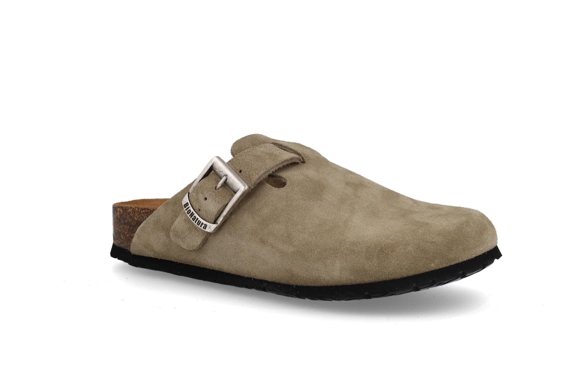 BioNatura 11 Vegas RX Imb, Sabot Unisex in Pelle Scamosciata con Plantare Anatomico