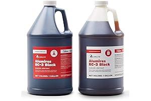 Alumilite AlumiRes (RC-3) Urethane Casting Resin Black - Best for Any-sized, Durable Projects