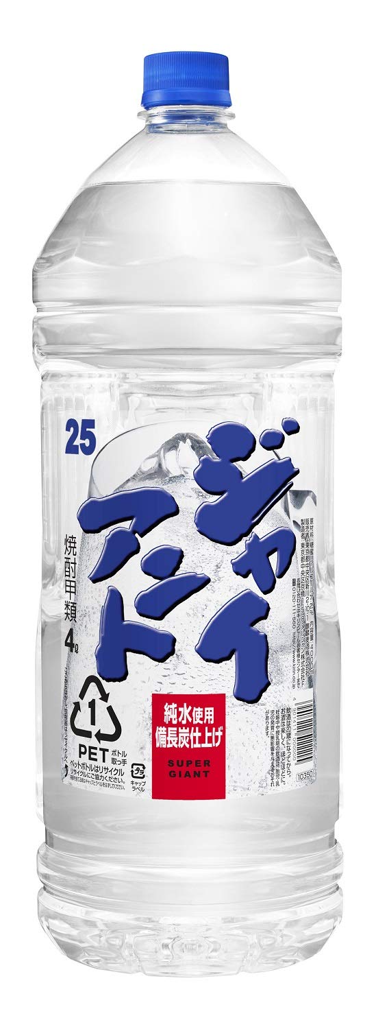 Amazon.co.jp: スーパージャイアント ペット [ 焼酎 25度 4000ml
