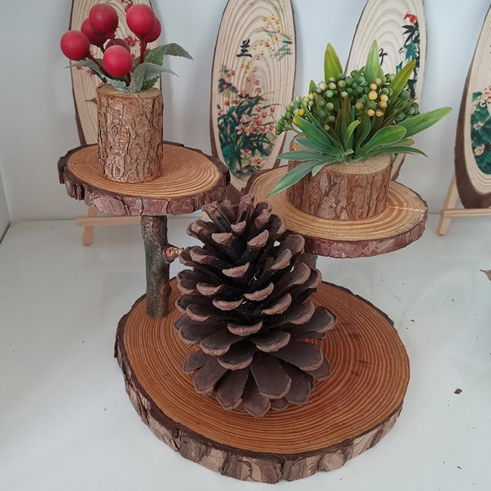 Supporto per cupcake dorato per feste - Decorazione per torte