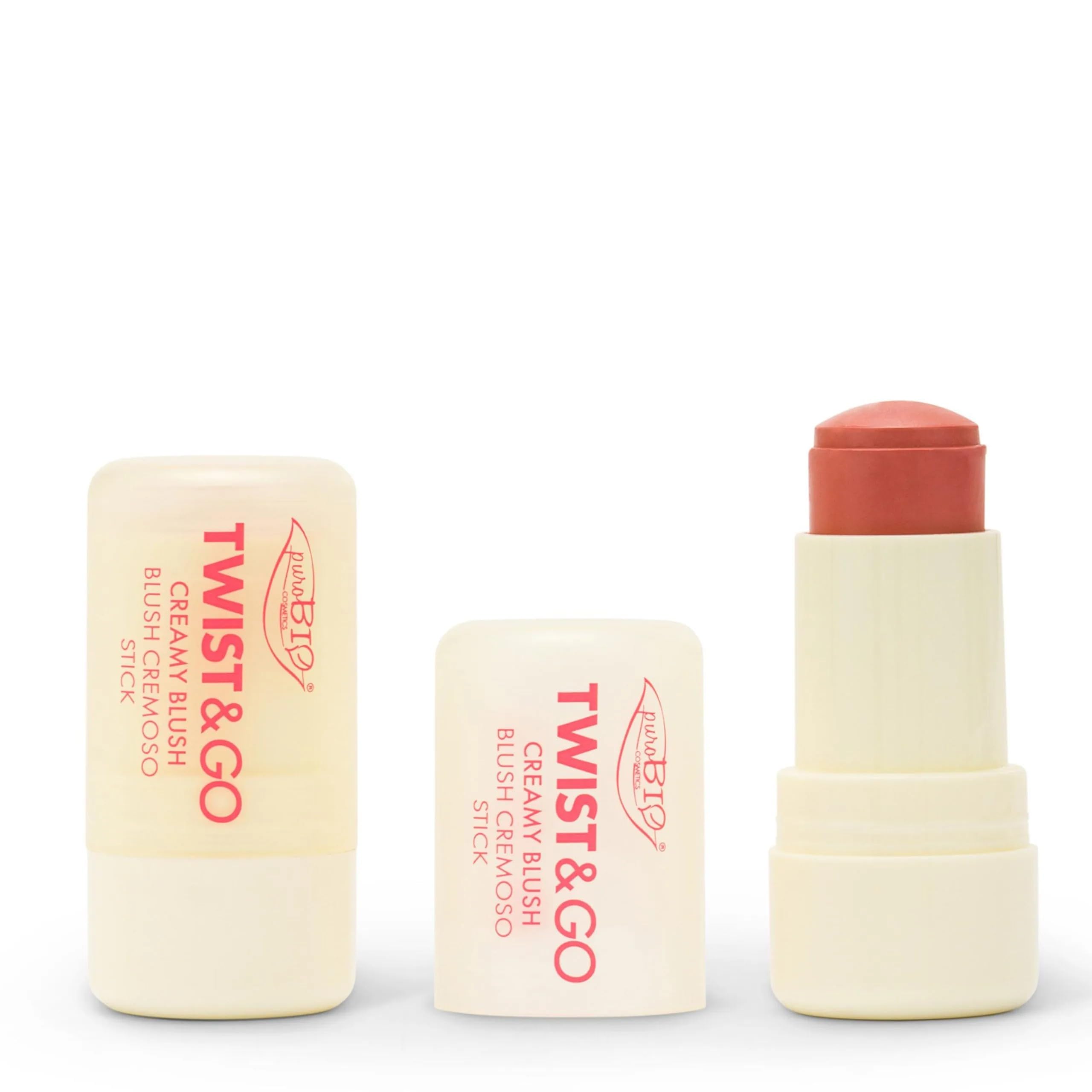 Purobio - Creamy Blush Macaron Twist & Go - 3-5g