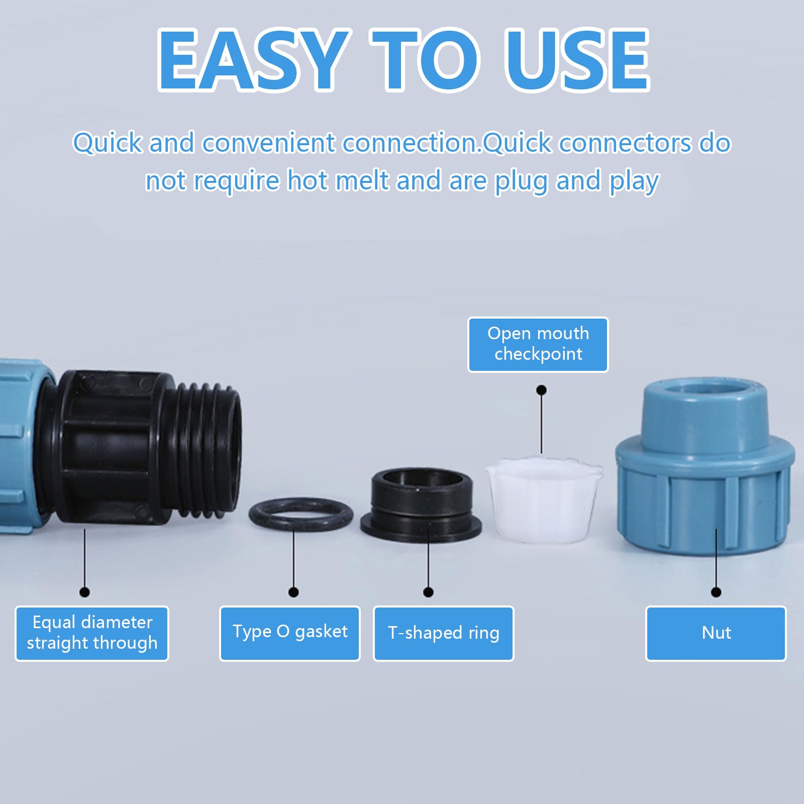 Set Conexión IBC 3 Tanques, Kit Conexión IBC En Paralelo, Para Depósitos 1000l Y Bidones De Lluvia Con Grifo Latón 3/4” Cuello Cisne, Válvula Cierre, Racores Manguera, Para Riego Jardín
