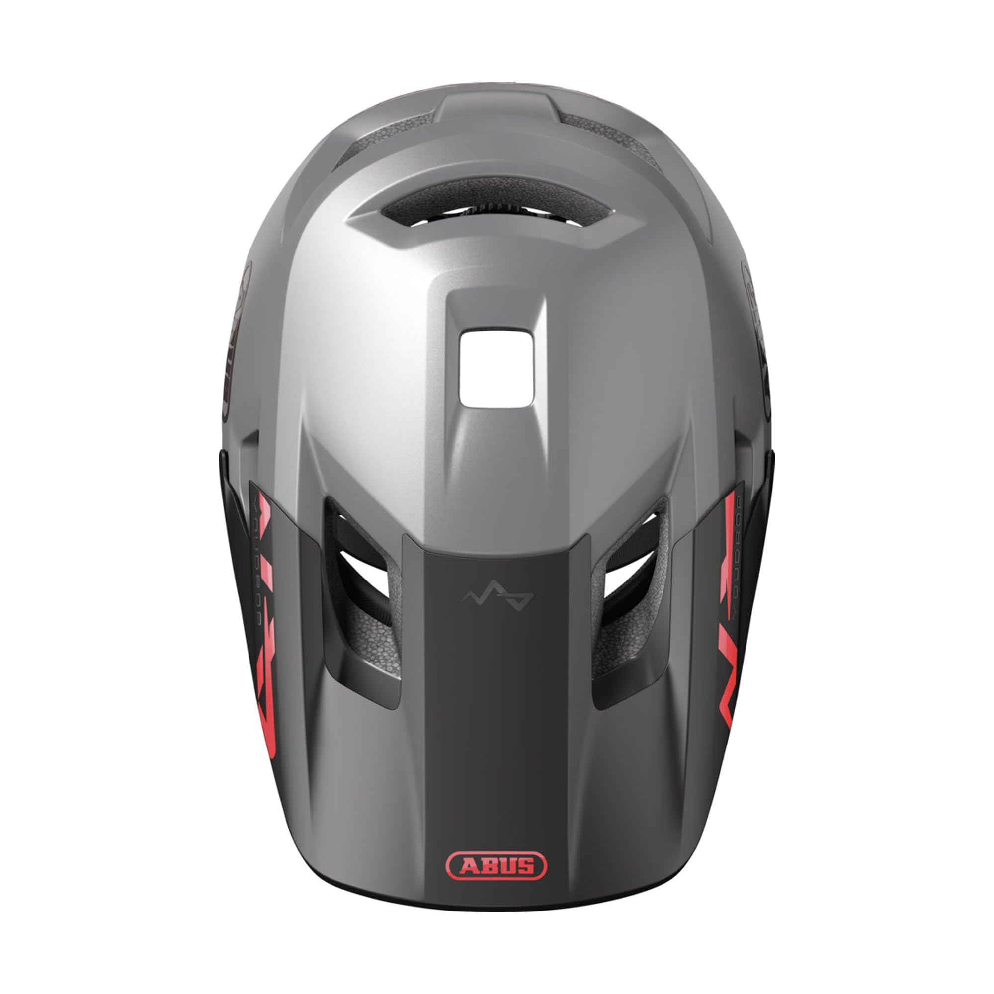 Abus MTB YouDrop - Casco de Bicicleta para niños y Adolescentes - para Uso Cotidiano o para Viajes Fuera de Carretera - con Espacio para una coleta