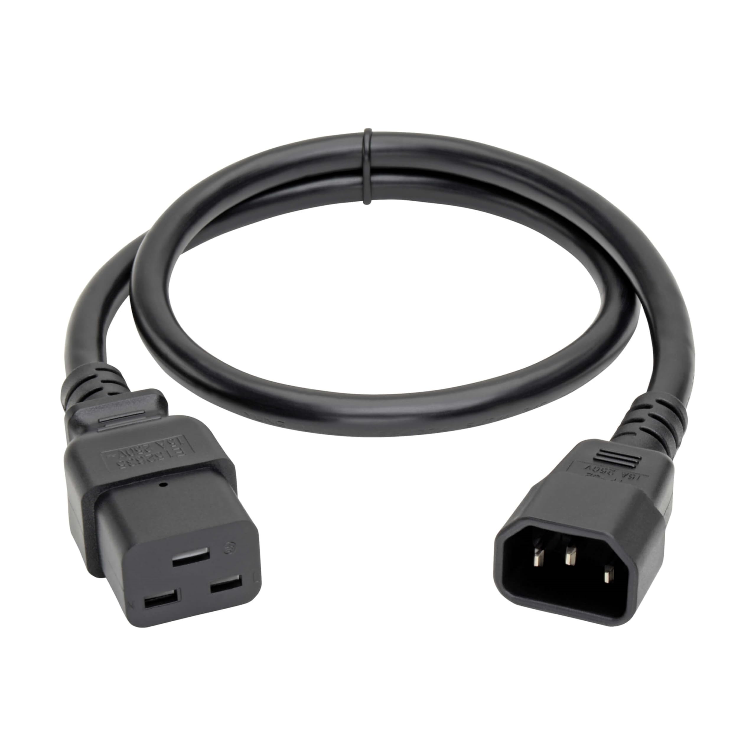 Amazon.co.jp: Tripp Lite C14 - C21 電源コード 250Vサーバー PDU UPS