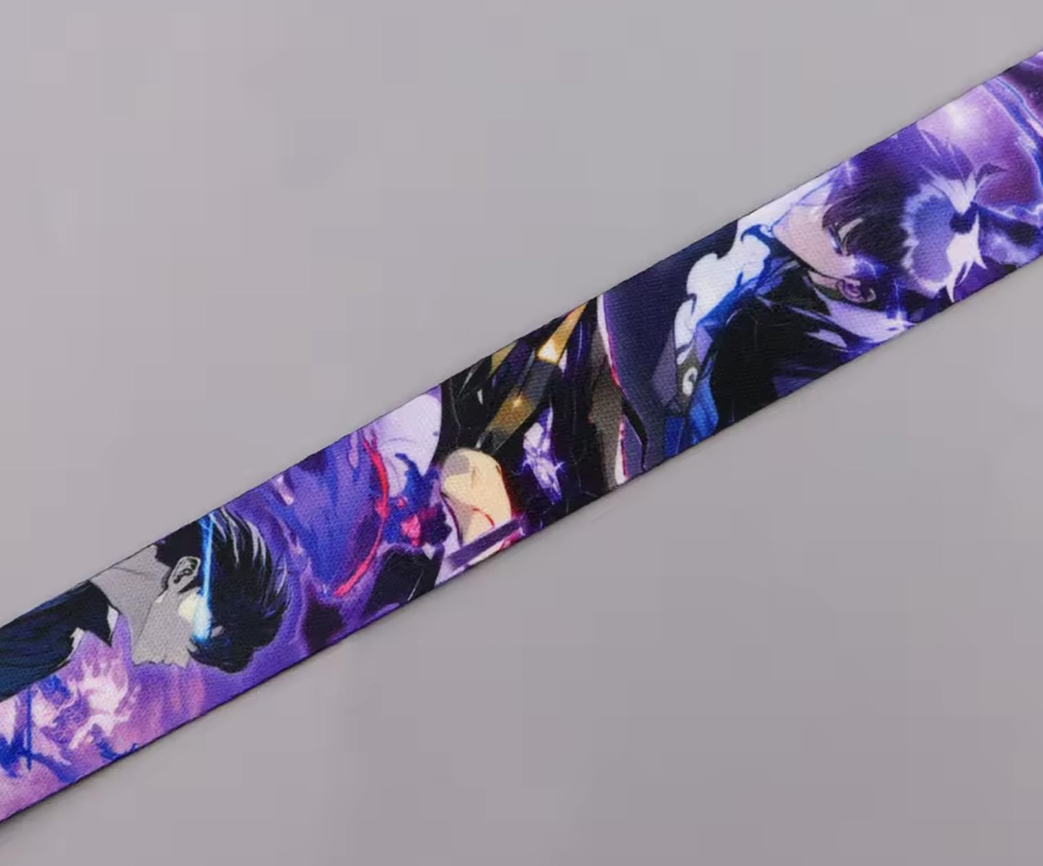 Pinstant Solo Leveling Only I Level Up South Korean Web Novel Comic Webtoon Anime Manga 45 cm Umhängeband Schlüsselband Halter ID Badge Handy Pin Strap