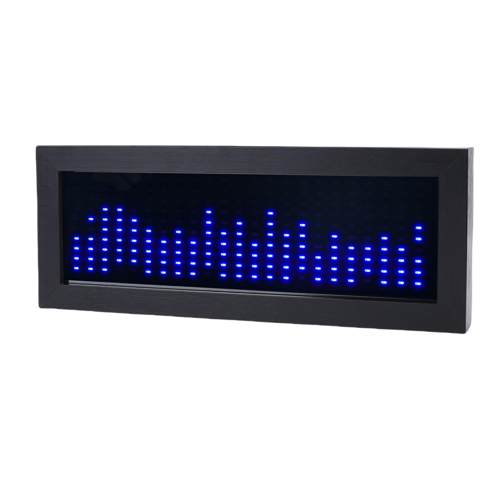 Asixxsix Wyświetlacz Spektrum Muzyki LED, Kontrolowany Głos Rytm światło LED Muzyka Analizator Analizator Ambient Light for Gaming Room Decoration Musicians (BLUE)