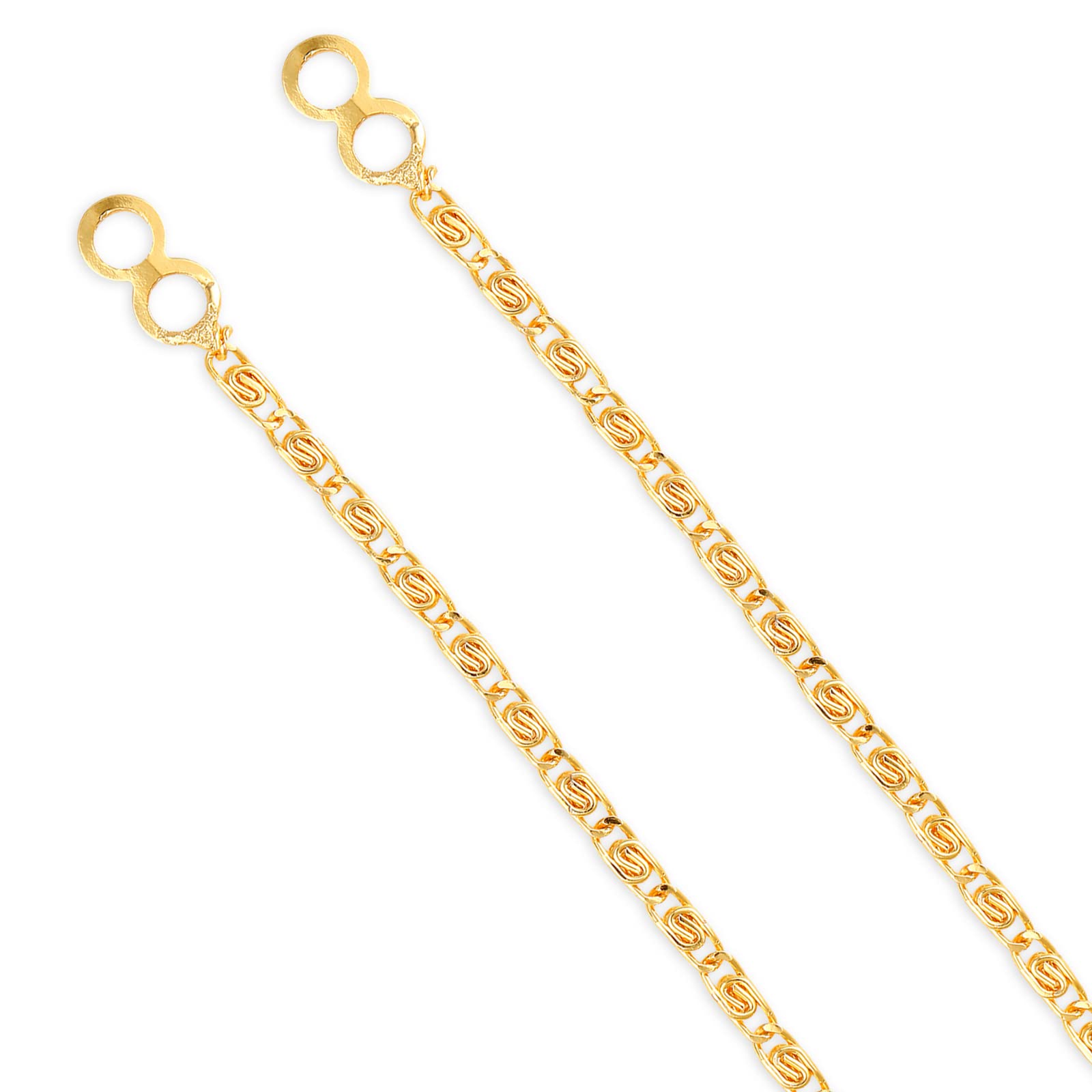 Vfj Vighnaharta Fashion Jewellery 1 One Gram Gold Plated Alloy Kanchain Ear Chain Kanoti Ear Cuff Ear To Ear Chain Valentine Day Gift For Women And Girls- (Vfj1024Kc) (B09RQR87Z7) Amazon Price History, Amazon Price Tracker