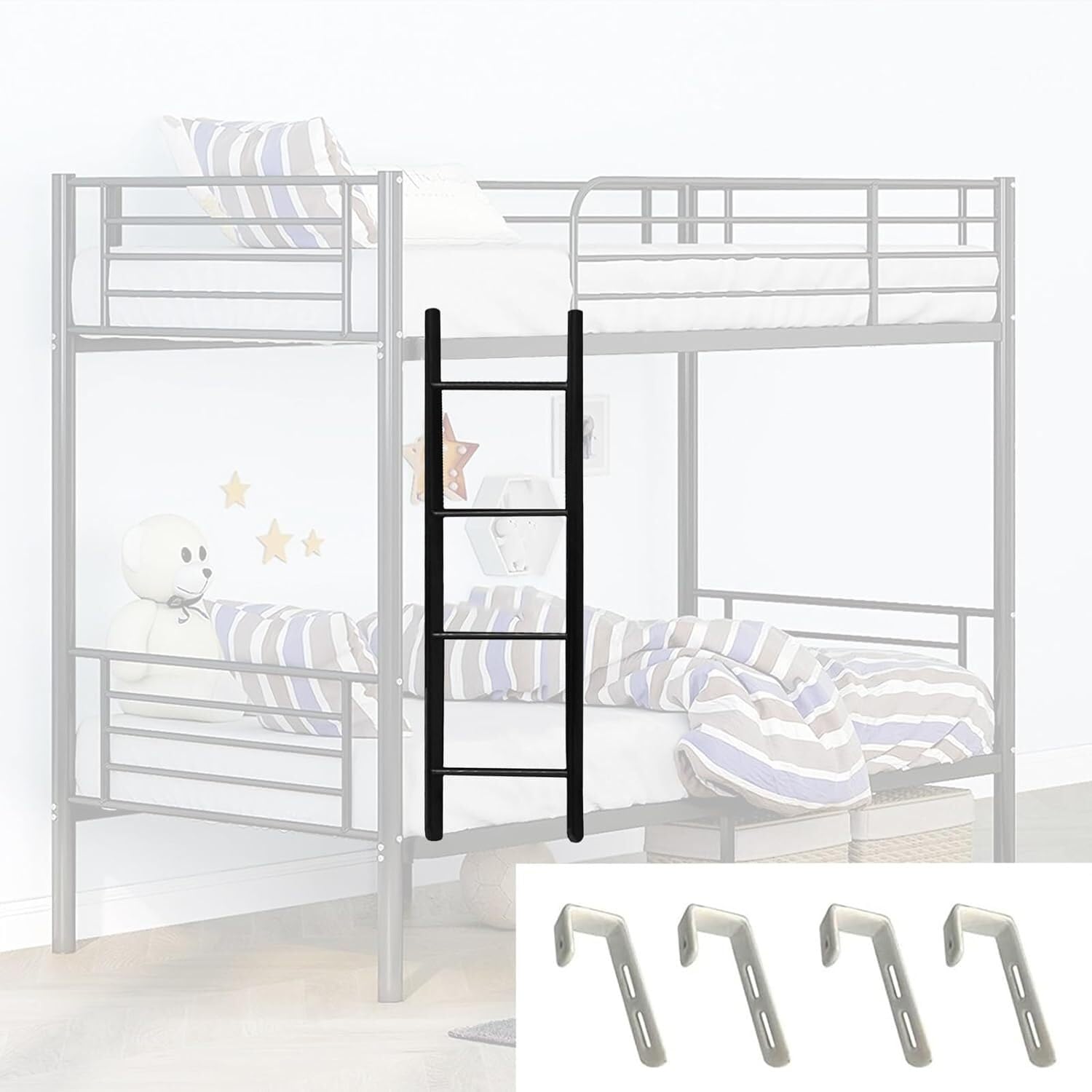 Échelle de lit mezzanine pour lit suspendu de cabine de van 140cm