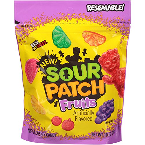 Sour Patch Fruits Soft & Chewy Candy, 10.0 oz
