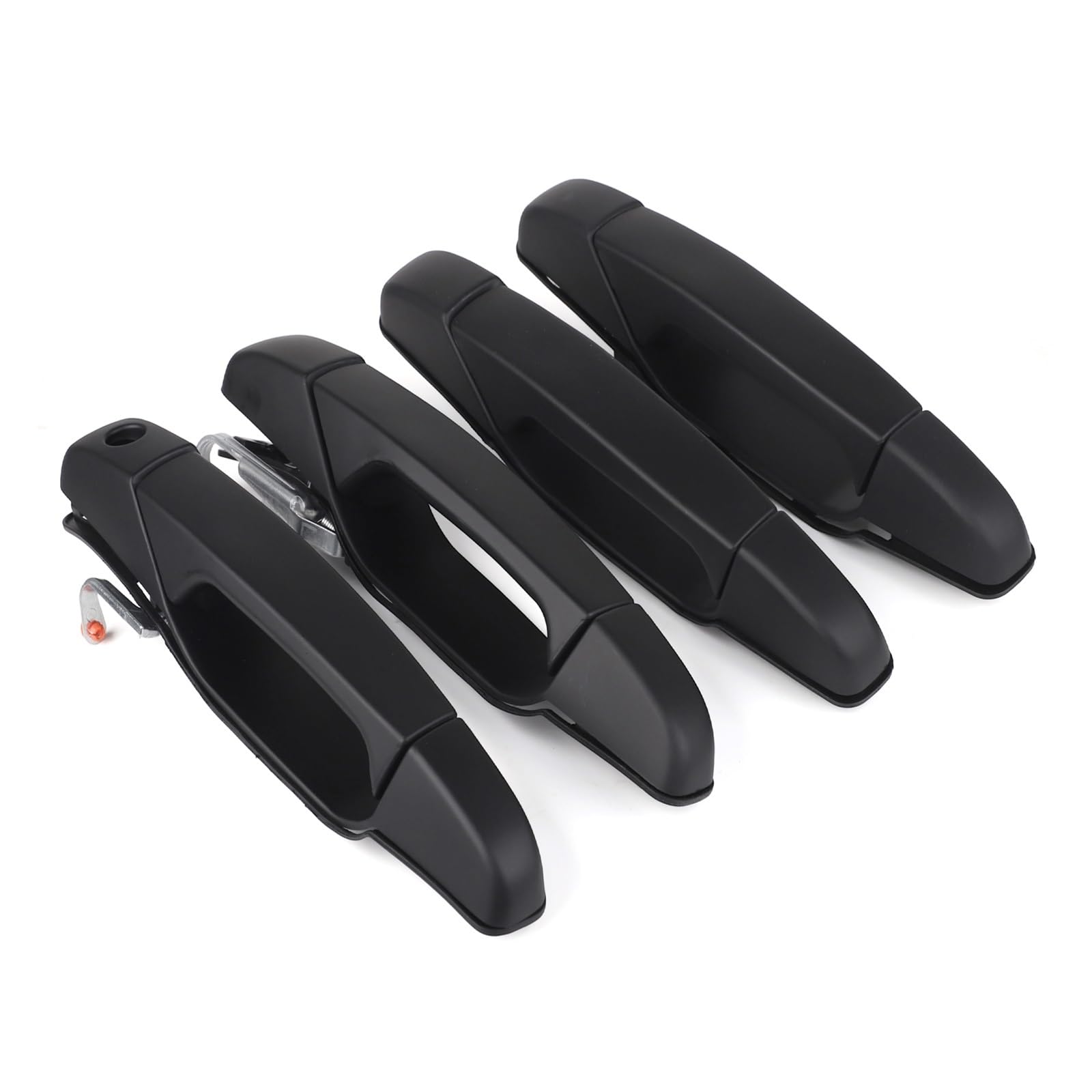 KEBJSBGTD Exterior Left Right Door Handle Front Rear Driver Passenger 2007-2014 for G&MC for Ca&dillac Escalade Ch&Evy Avalanche Silverado Cars Doors Handles