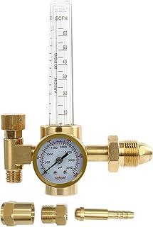 YaeTek Argon CO2 Mig Tig Flow meter Welding Weld Regulator Gauge Gas Welder
