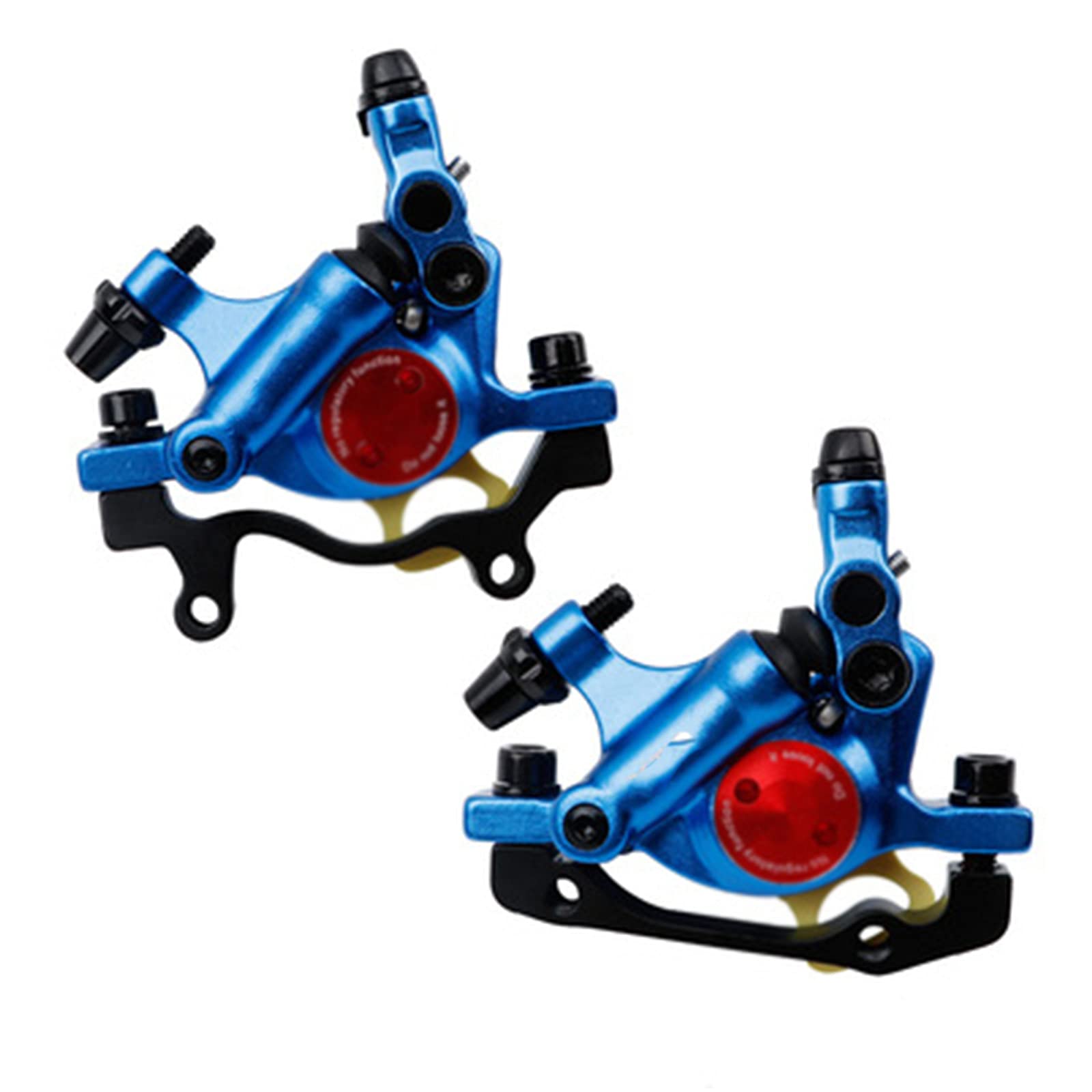 TAOMIAOBike Disc Brake Caliper, Road HB 100 MTB Road Line Pulling Hydraulic Disc Brake Calipers, for Road Bike, Mountain Bike, 1 Pair,Blue