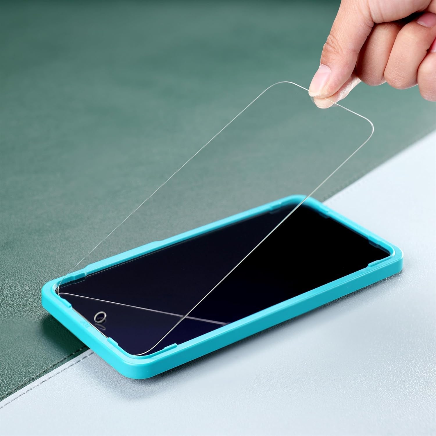 Mr.Shield [2 Pack] Easy-X Tempered Glass Screen Protector for Oneplus 15 — Amazon image 6