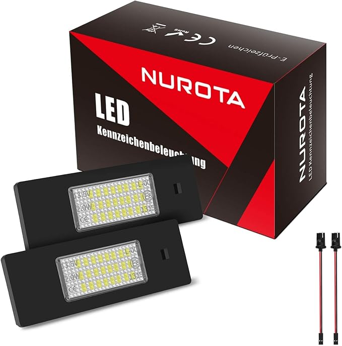 NUROTA LED License Plate Light for BMW and MINI