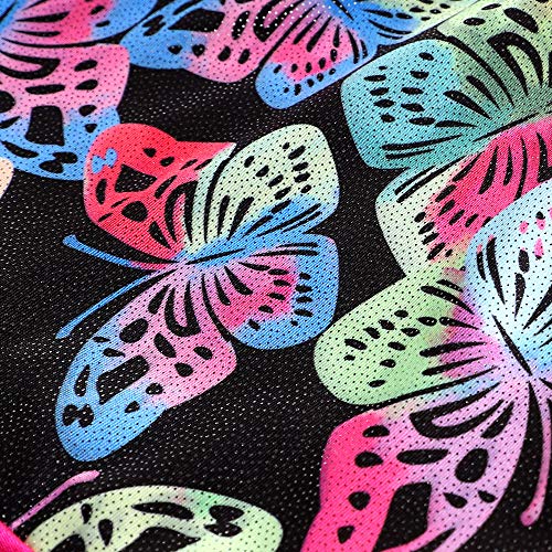 Image of HOZIY Leotards for Girls Gymnastics Kids Children Biketard Snowflake Ribbon Blue Purple Hot Pink Sparkle