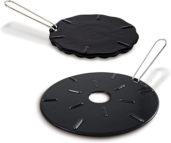 Cast Iron Heat Diffuser for Gas Stove 2 Sizes Included