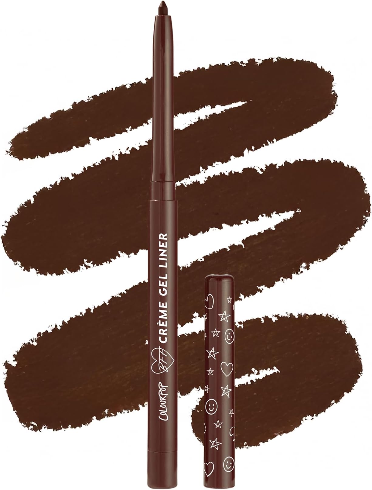 BFF Crème Gel Liner - Waterproof Gel Eyeliner Pen with a High-Pigment & Buildable Formula - Colored Eyeliner with 18-Hour Wear - Sunnyvale (0.01 oz)
