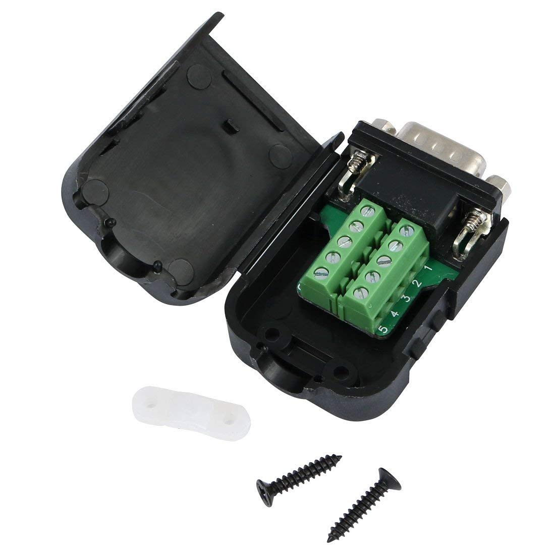 DB9 D-Sub Montaggio Su Guida DIN Modulo Di Interfaccia, DB9 Maschio Bordo Di Sblocco DB9 Splter - Foto 7