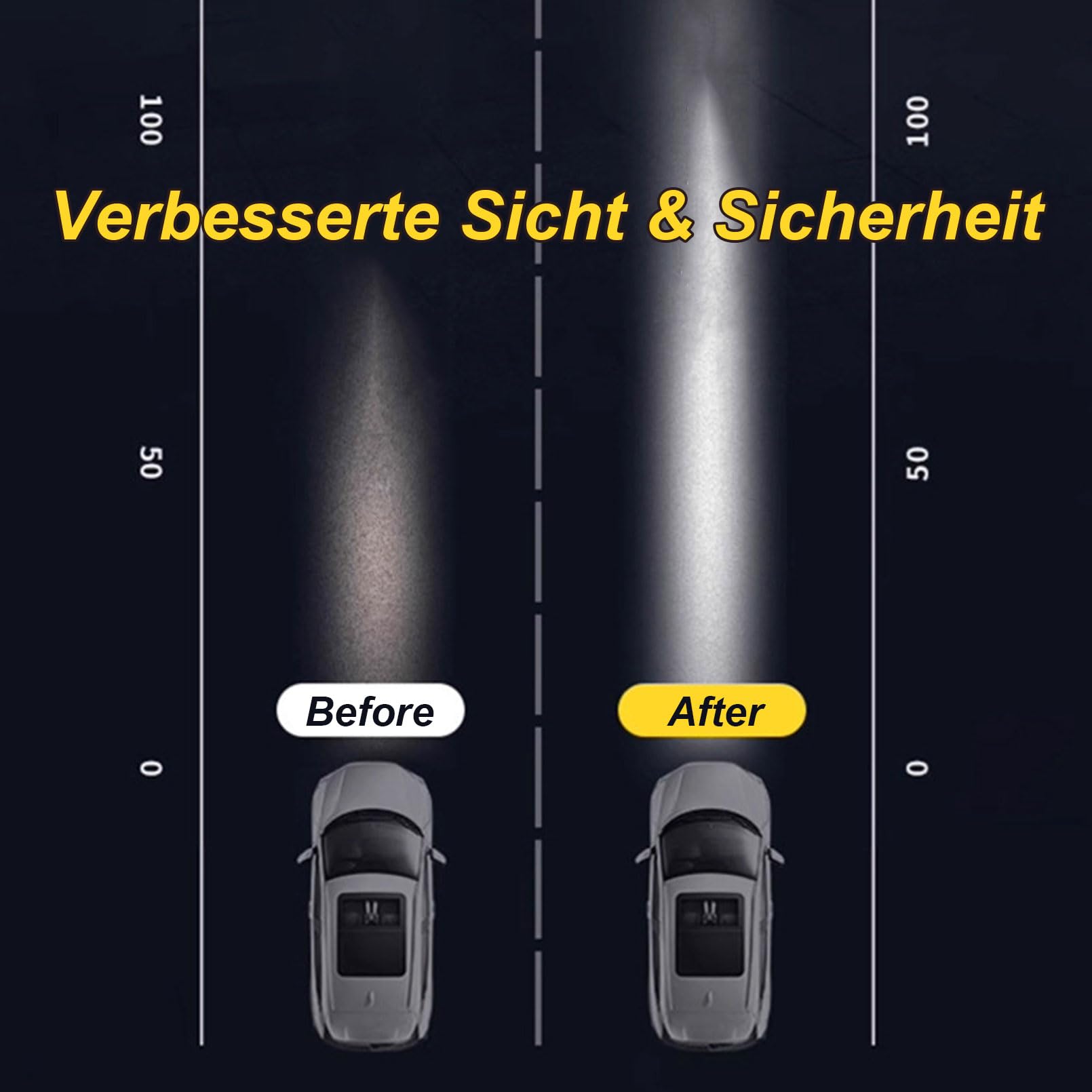 Scheinwerfer Aufbereitung Flüssigkeit Set 180ml, Auto Scheinwerfer Politur Spray, Headlight Restoration Spray, Reiniger Restaurationsspray, Für Hellere, Klarere Sicht (3)