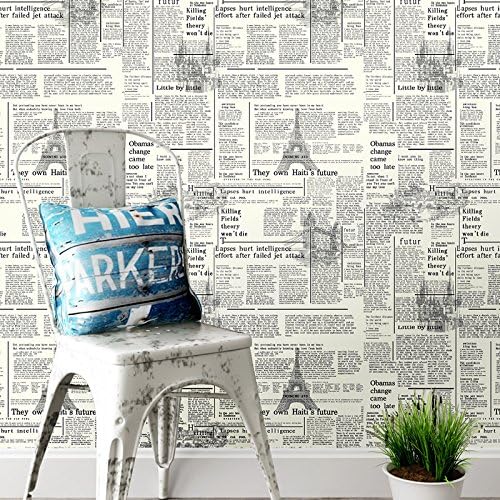 Miniatura 4 de Moyishi Pegatina de papel de flores vintage para despegar y pegar para cajón, 17.7 x 78.7 pulgadas (torre)