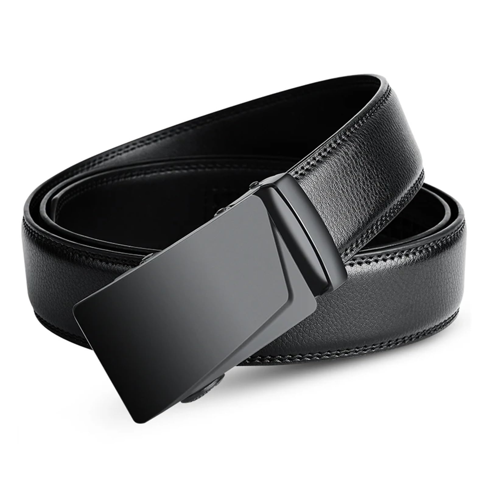 Cinturón de cuero con hebilla automática diseñador for hombre Para Hombres