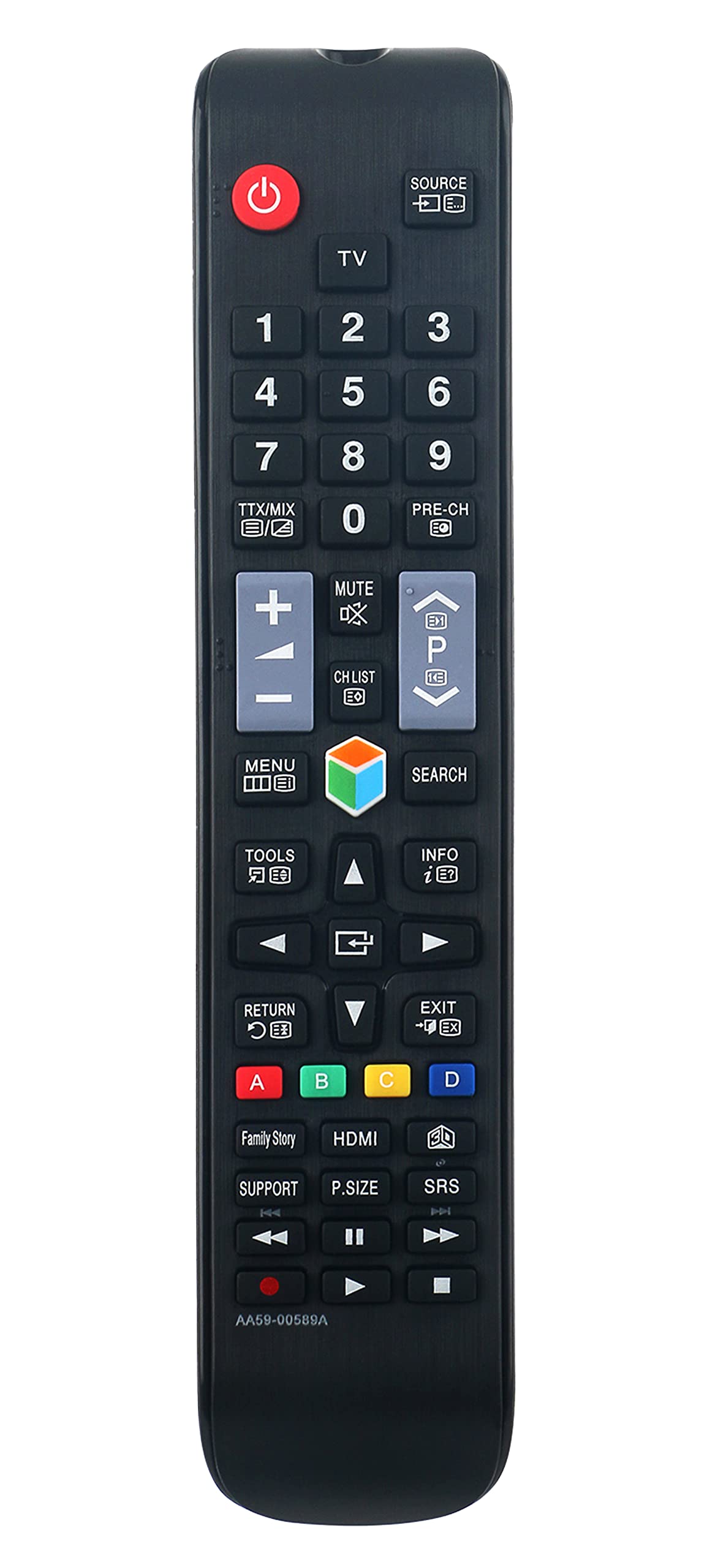 VINABTYAA59-00589A Replaced Remote fit for Samsung Smart 3D TV