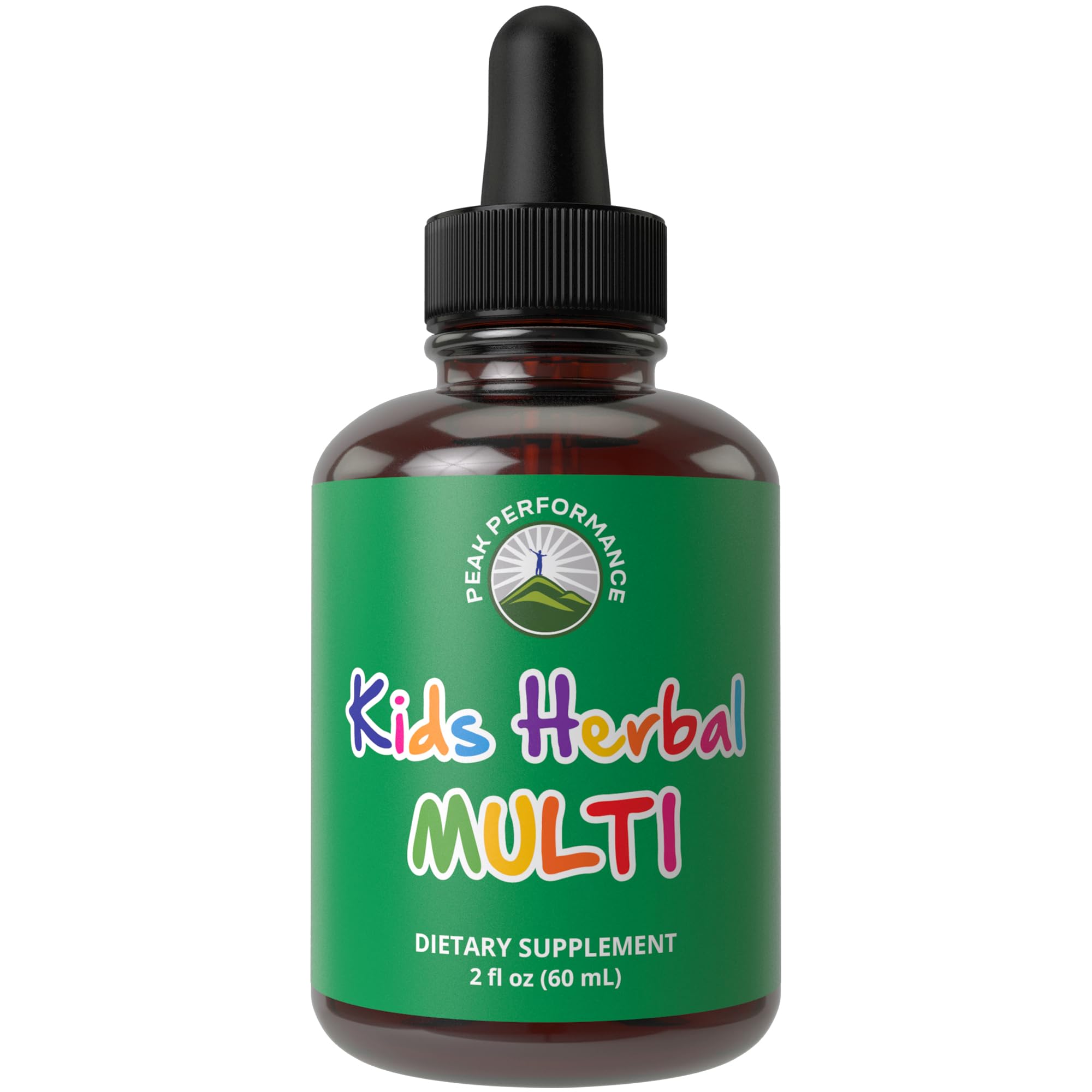 Peak Performance Kids Vitamins Liquid Herbal Multivitamin